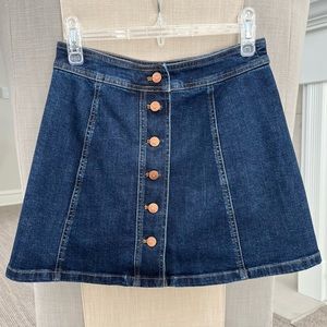 Madewell Denim Mini Skit